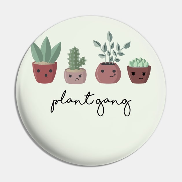 Plant Gang Pin by Sticus Design