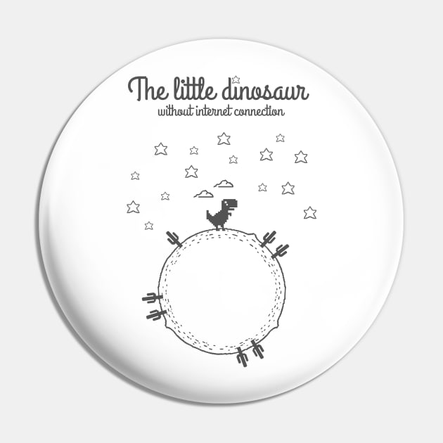 The little dinosaur Pin by Insomnia