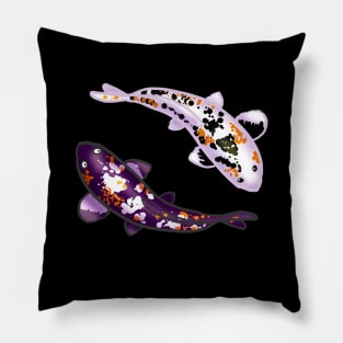 Yin-Yang Koi Fish Pillow