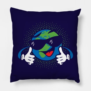 Cool Looking Planet Earth Pillow