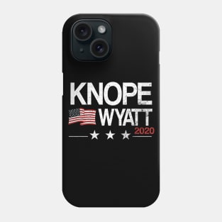 Knope VS Wyatt 2020 Black Tee Phone Case