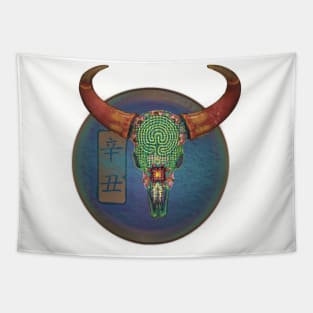 Xin Chou Ox Tapestry