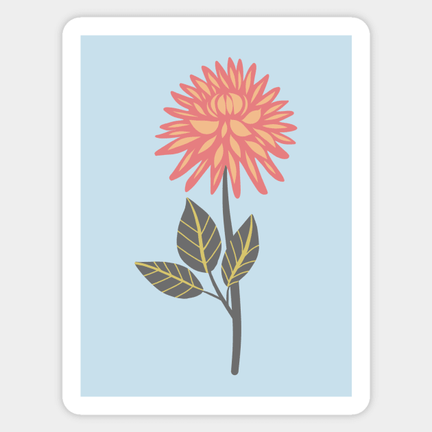 Plant 1 Sticker — Dahlia Press