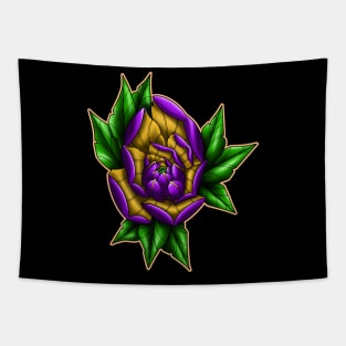 peony purple Tapestry