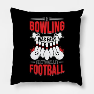 Funny Bowling Player Sport Bowler Gift Pillow