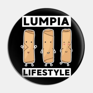 Lumpia Lifestyle Pin