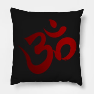 Red Crown Chakra Symbol, Sahasrara Pillow