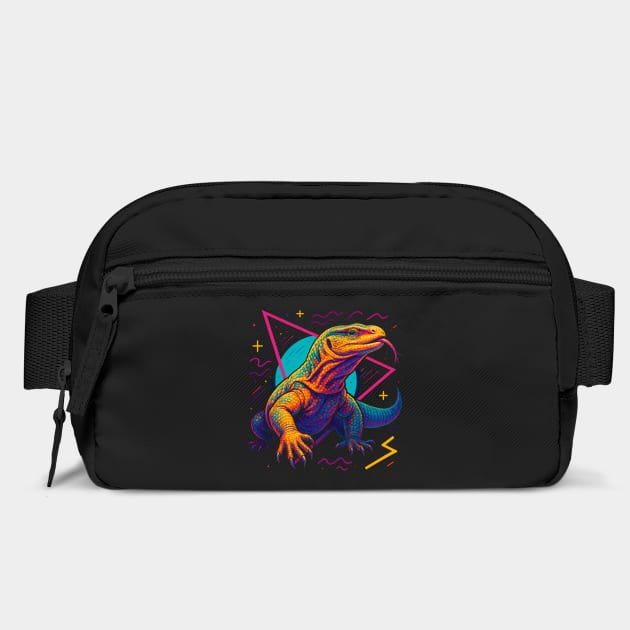 Retro Neon White Throat Monitor by Reptiq's Store