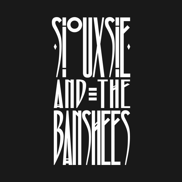 Siouxsie and the Banshees Logo Shirt by firedove10