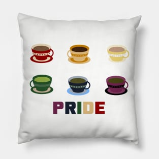 Teacup Pride Pillow