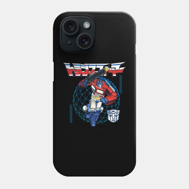 Transformers Optimus Prime Soundwave Phone Case by sagitarius