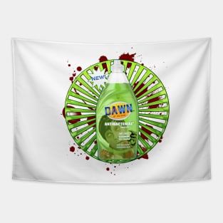 New & Improved- Dawn of the Dead Dish Soap Tapestry