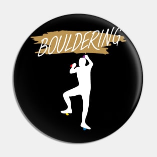 Bouldering men Pin