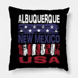 Albuquerque New Mexico  USA T-Shirt Pillow
