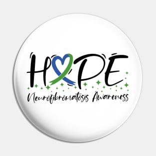 Hope Neurofibromatosis Awareness Pin