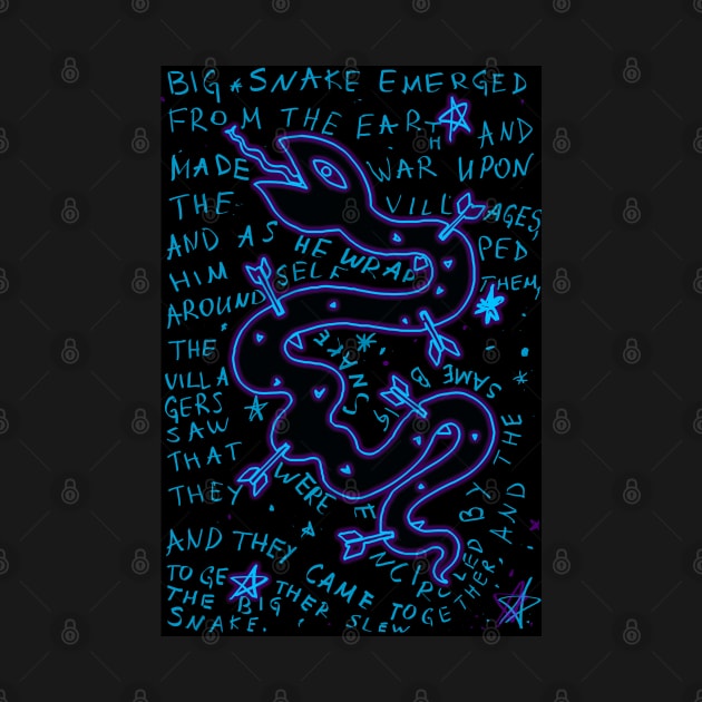 Night In The Woods Big Snake by katmargoli