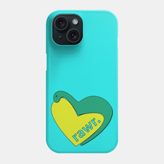 Dino Love Phone Case by jayMariah