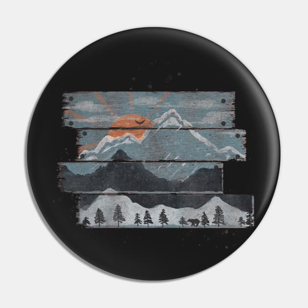 Into the Grey... (Blue sky variant) Pin by NDTank