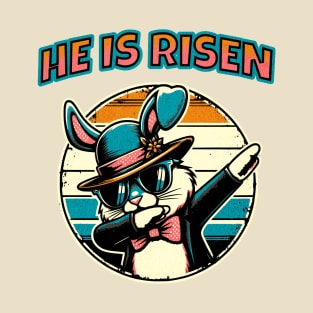 He is Risen-Easter Bunny T-Shirt