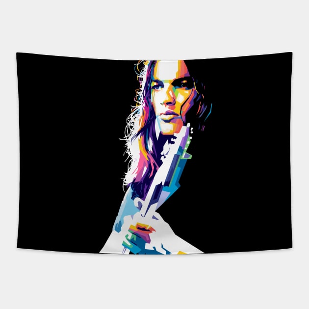 David Gilmour Tapestry by Wijaya6661