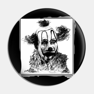 Clown Portrait Pin