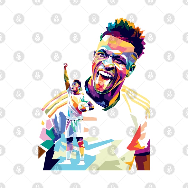 Vinicius jr Fan art illustration by RJWLTG