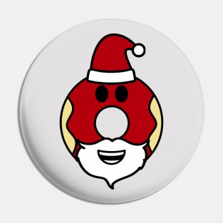 The Santa Donut Pin