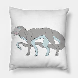 Kyanite the wolf dragon T-shirt sticker wall art pillow totes pin magnets gift Pillow