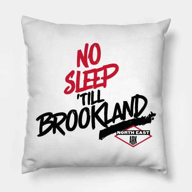 No Sleep 'till Brookland Pillow by rt-shirts