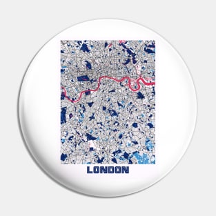 London - United Kingdom MilkTea City Map Pin