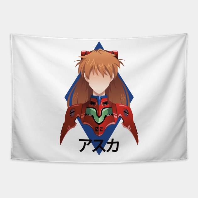 Asuka Langley Tapestry by Chofy87