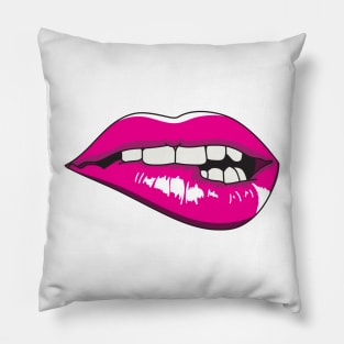 Female Lips Pillow