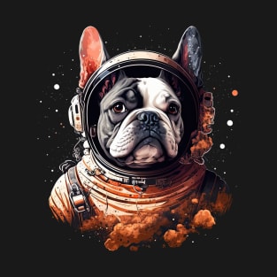 French Bulldog Astronaut T-Shirt