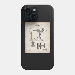 Ophthalmoscope Patent - Optometrist Eye Doctor Office Art - Antique Phone Case