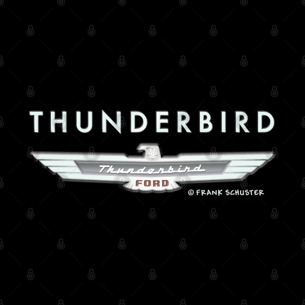 Thunderbird Emblem w Type Embossed by PauHanaDesign