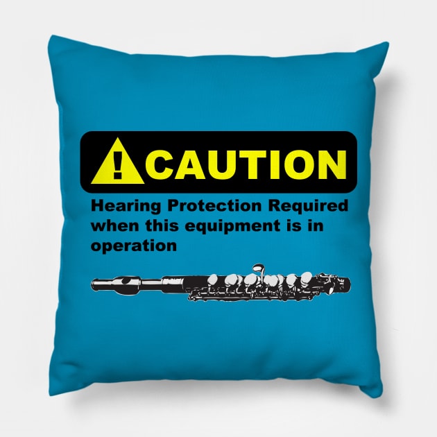 Weapon of Aural Destruction Pillow by Dawn Anthes