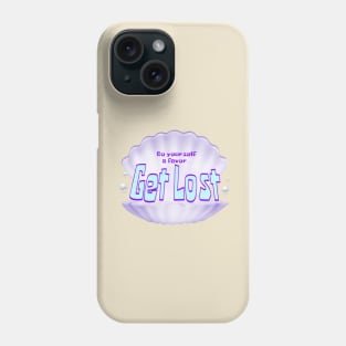 GET LOST. CLAMSHELL Phone Case