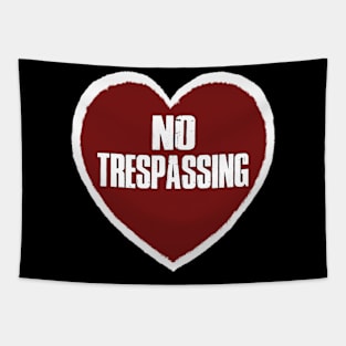 No Trespassing Tapestry