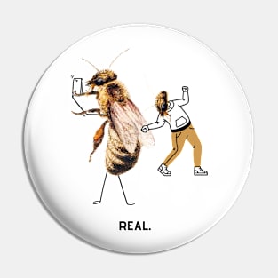 Bee Real. Pin