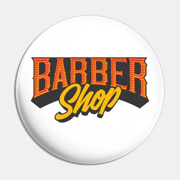 Barber Shop Pin by ShirtyLife