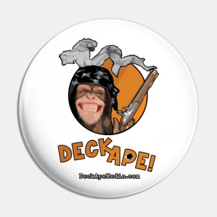 Deck Ape: Deadeye Chimp Pin