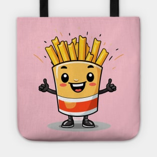 Cute French Fries T-Shirt Tote