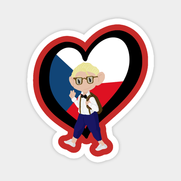 Esc Czech Republic - Mikolas Josef Magnet by PseudoL