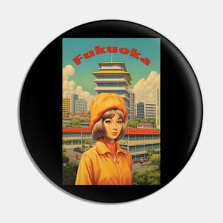 Fukuoka, Japan Pin