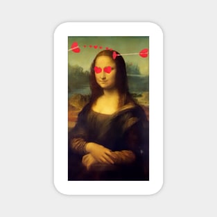 Gioconda - Mona Lisa instagram filters - Hearth Eyes Magnet