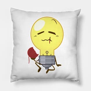 Lightbulb (Inanimate Insanity) Pillow