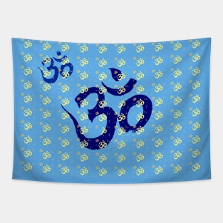 Spiritual Awakening OM Yoga Meditation Tapestry