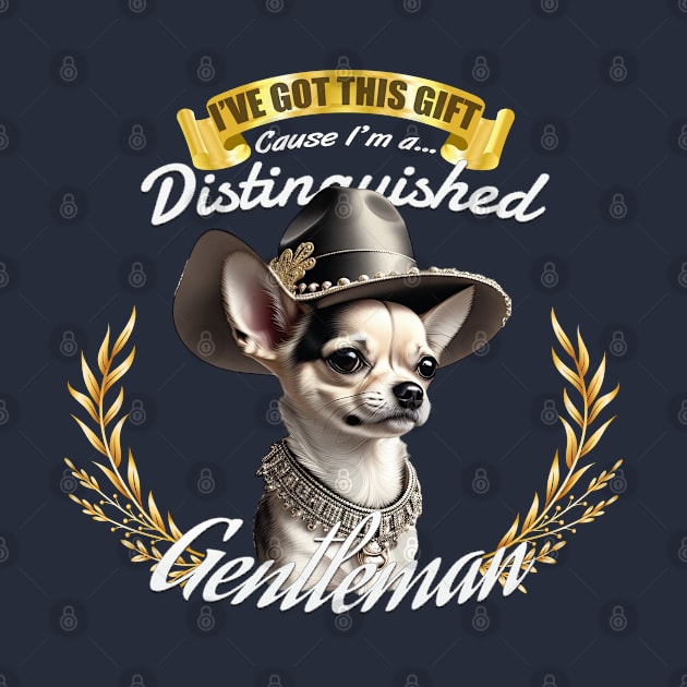 The Distinguished Chihuahua Gentleman by Asarteon