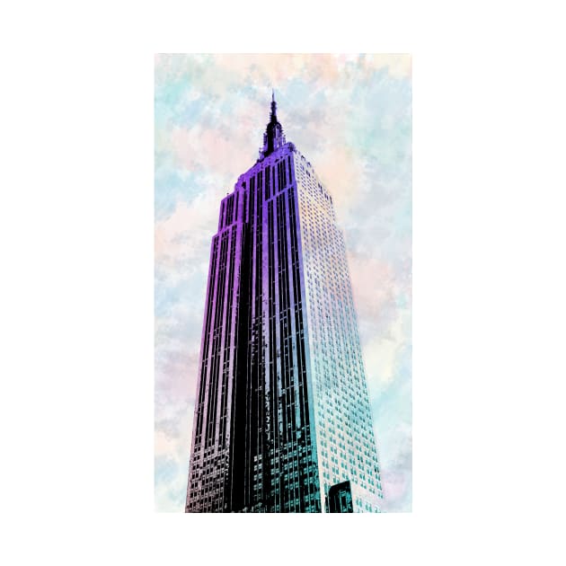 Empire State Building (Watercolor) by goldstreet