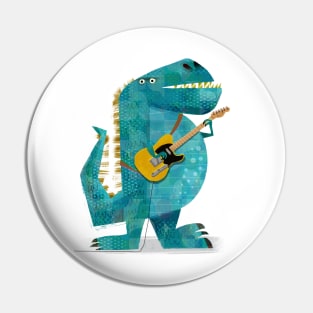 Telesaurus White Pin